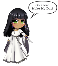 Linandra chibi white dress